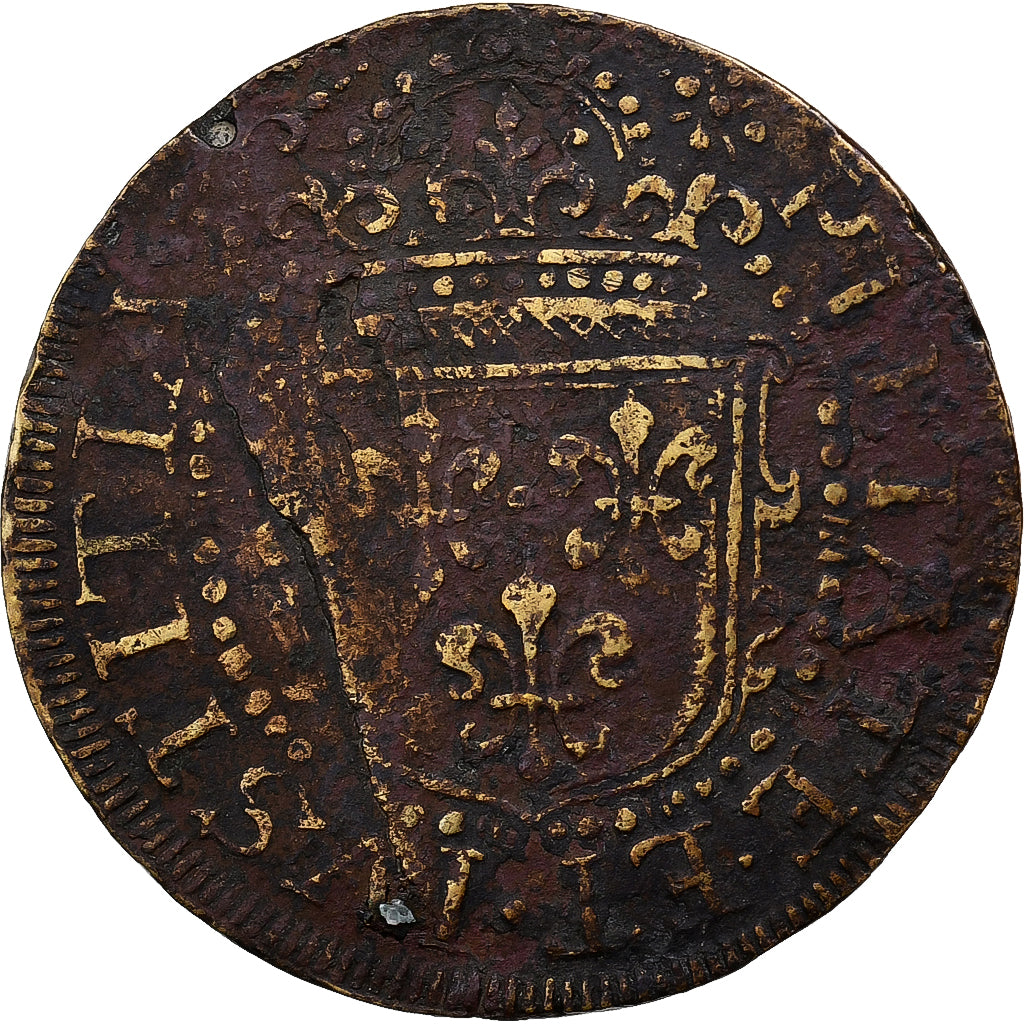 Niemcy, Nuremberg token, Karol IX, Piété et Justice, vaincre ou mourir, 1574