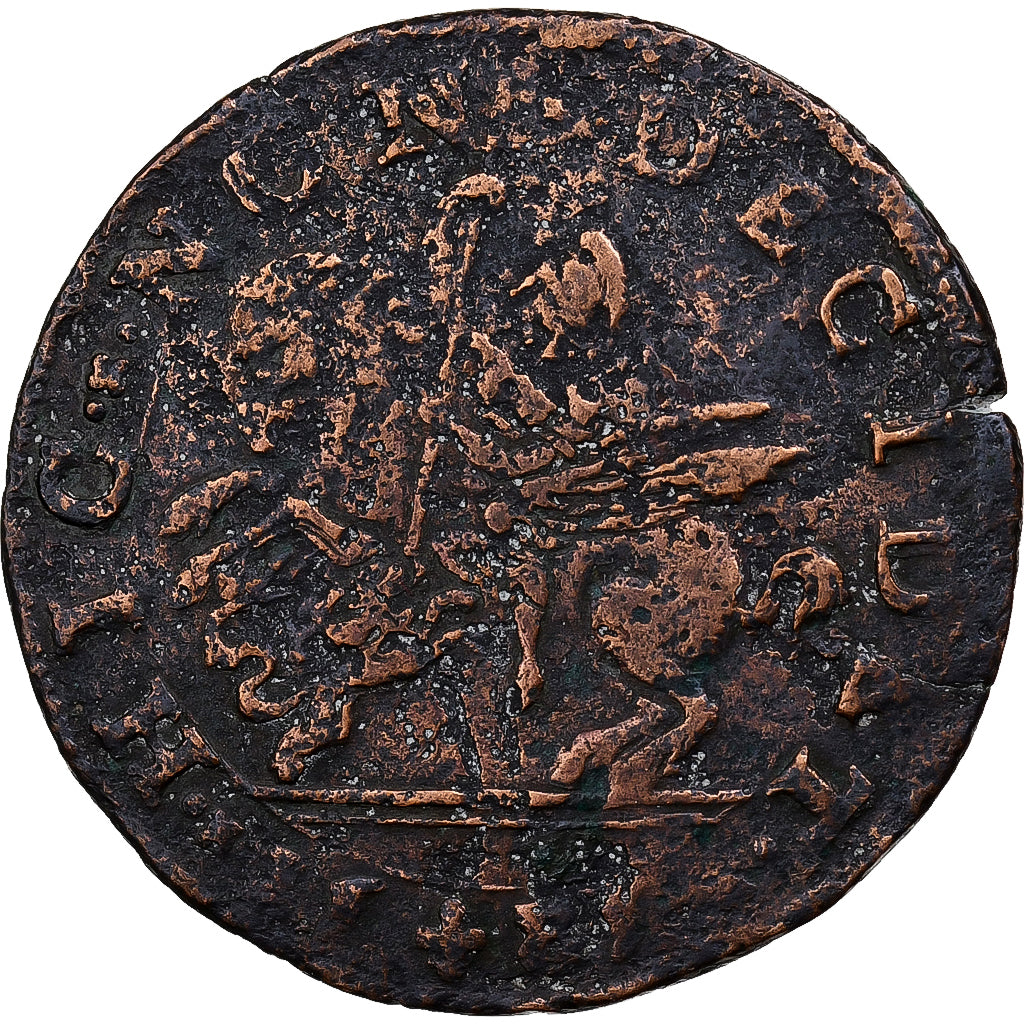 Allemagne, Jeton de Nuremberg, Philippe II, 1548, Cuivre, TB
