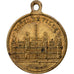 Francia, medalla, Inauguration de l'Hôtel de ville de Paris, 1882, Copper Gilt