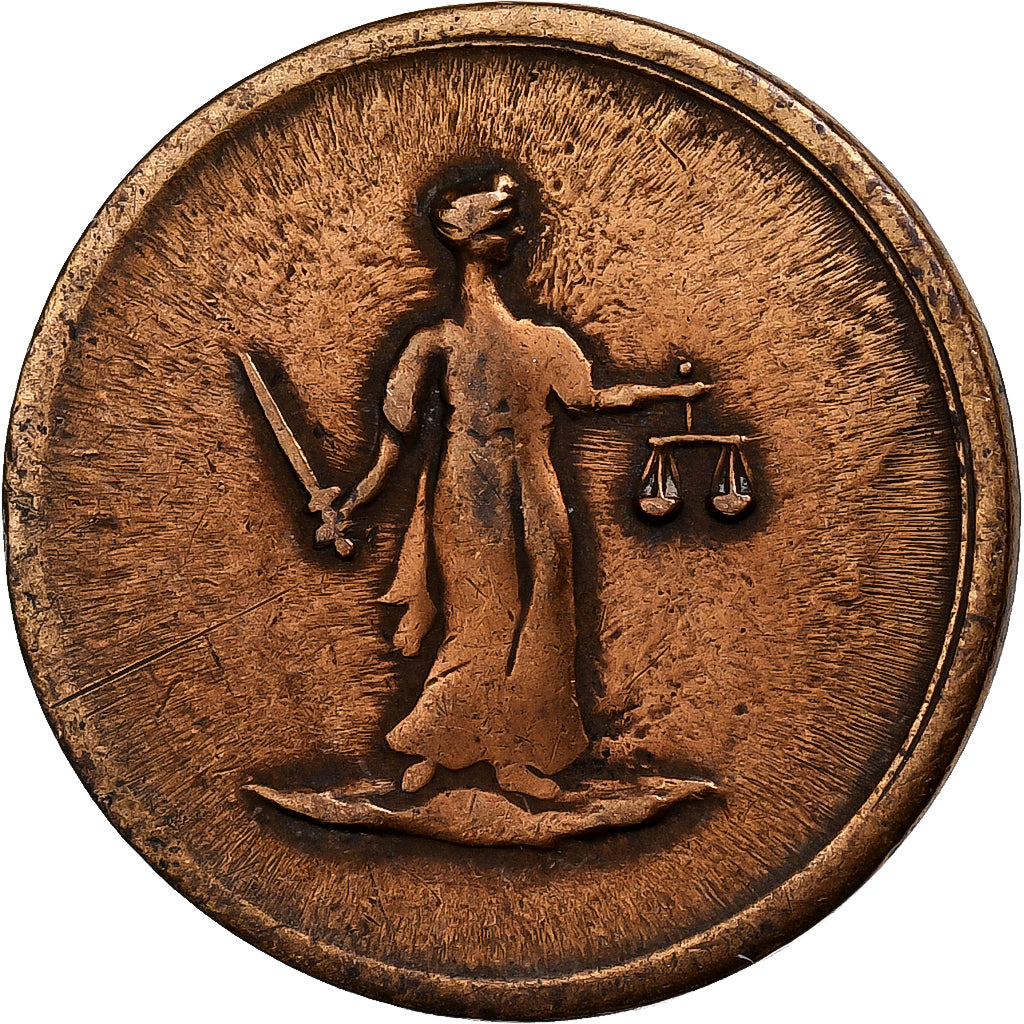 Zjednoczone Królestwo Wielkiej Brytanii, medal, Columbia Farthing, Brązowy