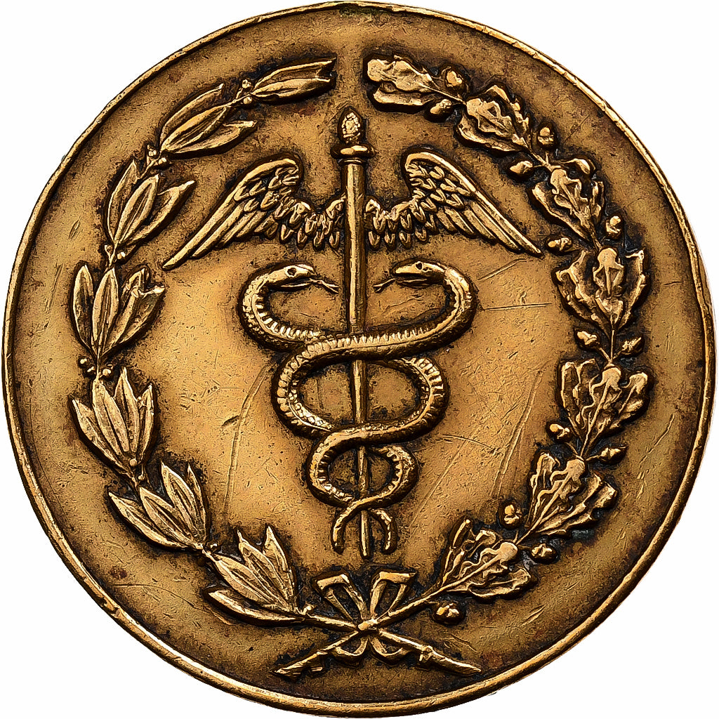 France, Medal, Union du Commerce & de l'Industrie, Gilt Bronze, AU(50-53)