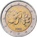 Finlândia, 2 Euro, 2002, Vantaa, Bimetálico, MS(63)