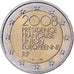 Francia, 2 Euro, Presidency EU, 2008, MDP, Bimetálico, SC