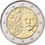Francia, 2 Euro, Pierre de Coubertin, 2013, MDP, Bi-metallico, SPL