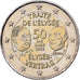 Frankreich, 2 Euro, Élysée Treaty, 2013, MDP, Bi-Metallic, UNZ