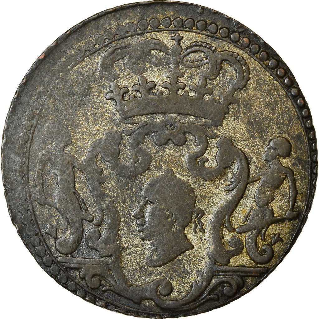 Munten, Italiaanse staten, CORSICA, General Pasquale Paoli, 4 Soldi, 1766