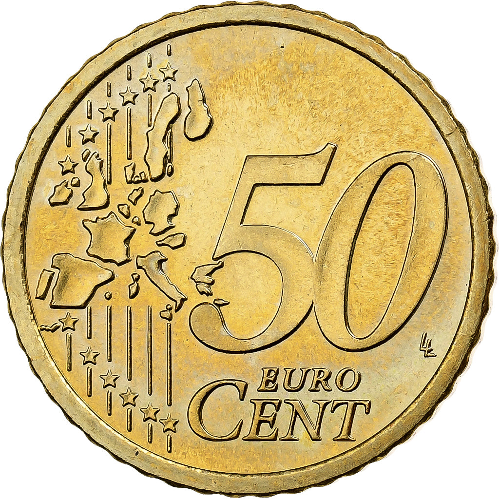 Austria, 50 Centimes, 2002, Vienna, Nordic gold, SPL