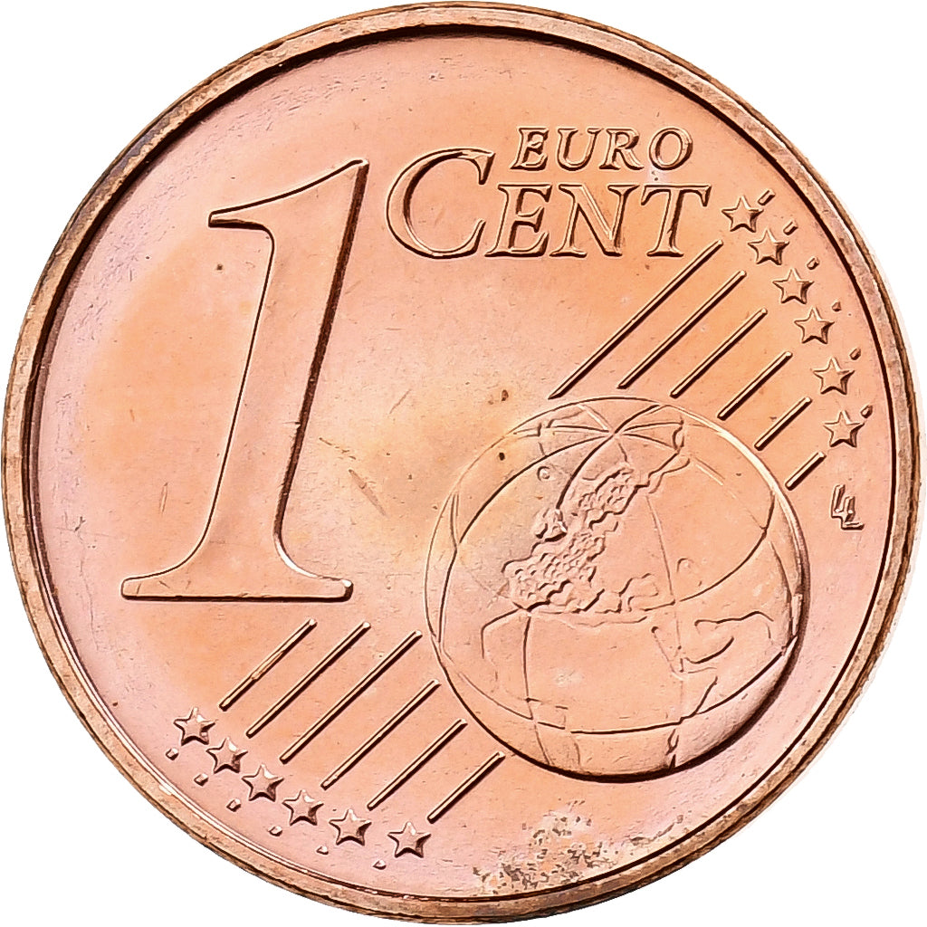 Austria, Centime, 2005, Vienna, Copper Plated Steel, MS(63)