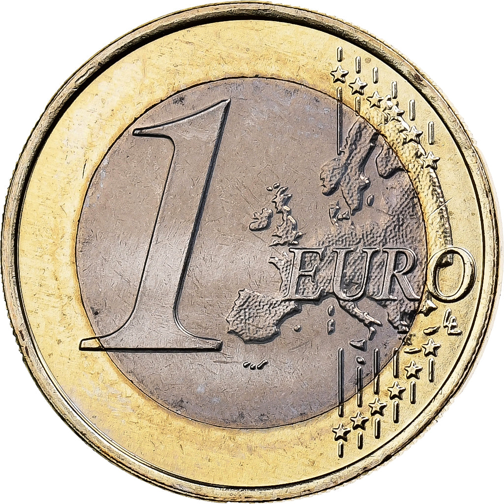 Luxembourg, Henri I, 1 Euro, 2007, MDP, Bimétallique, SPL