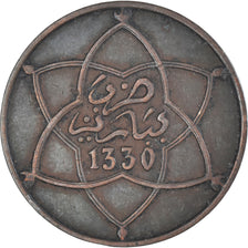 Münze, Marokko, 10 Mazunas, 1330