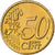 Luxemburgo, Henri I, 50 Centimes, 2002, Utrecht, Nordic gold, MS(63)