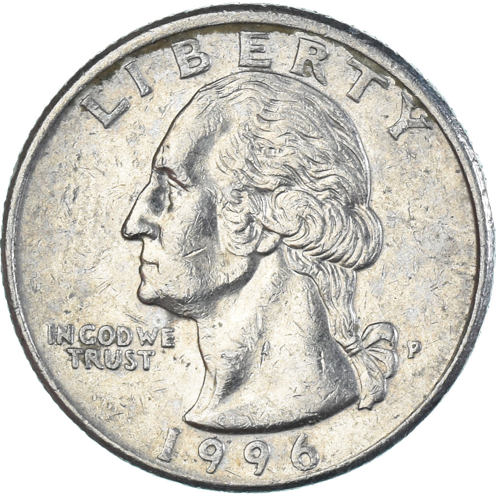 Moneda, Estados Unidos, Quarter, 1996
