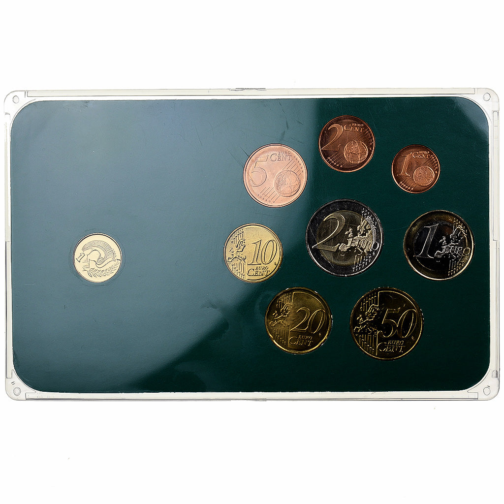 Chipre, Set 1 ct. - 2 Euro + Coin, 2009, Athens, N/D, MS(63)