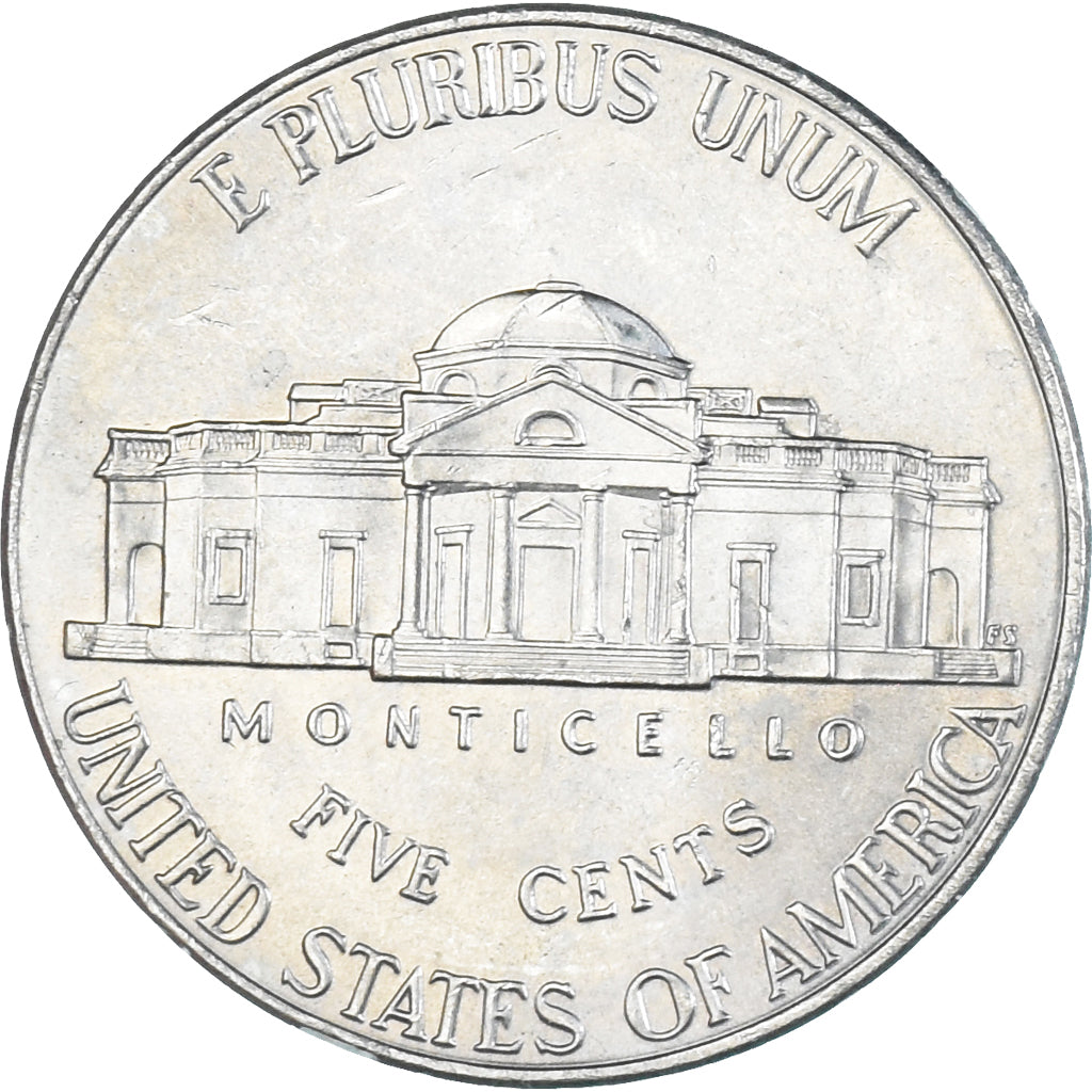 Coin, United States, 5 Cents, 2014