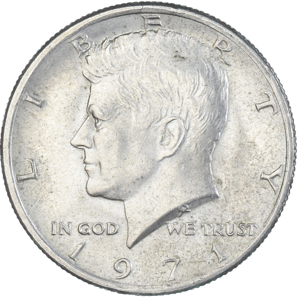 Münze, Vereinigte Staaten, Half Dollar, 1971