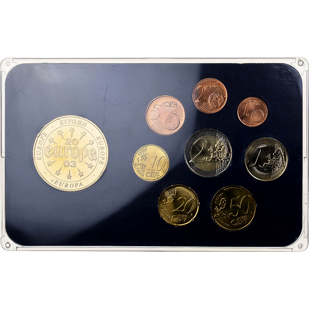 Greece, Set 1 ct. - 2 Euro + Medal, 2009, Athens, MS(63)