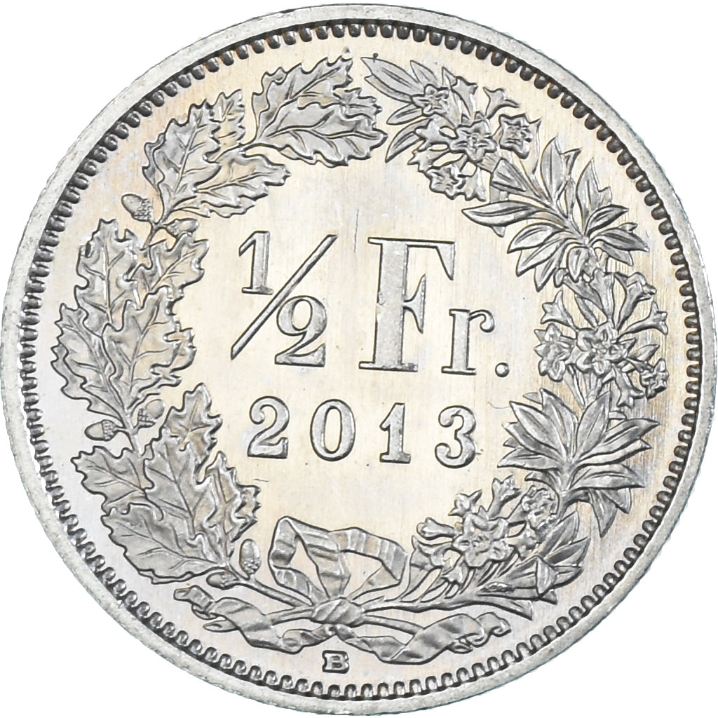 Moneta, Svizzera, 1/2 Franc, 2013