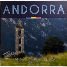 Andorra, Set 1 ct. - 2 Euro, 2016, Madrid, N/D, MS(65-70)