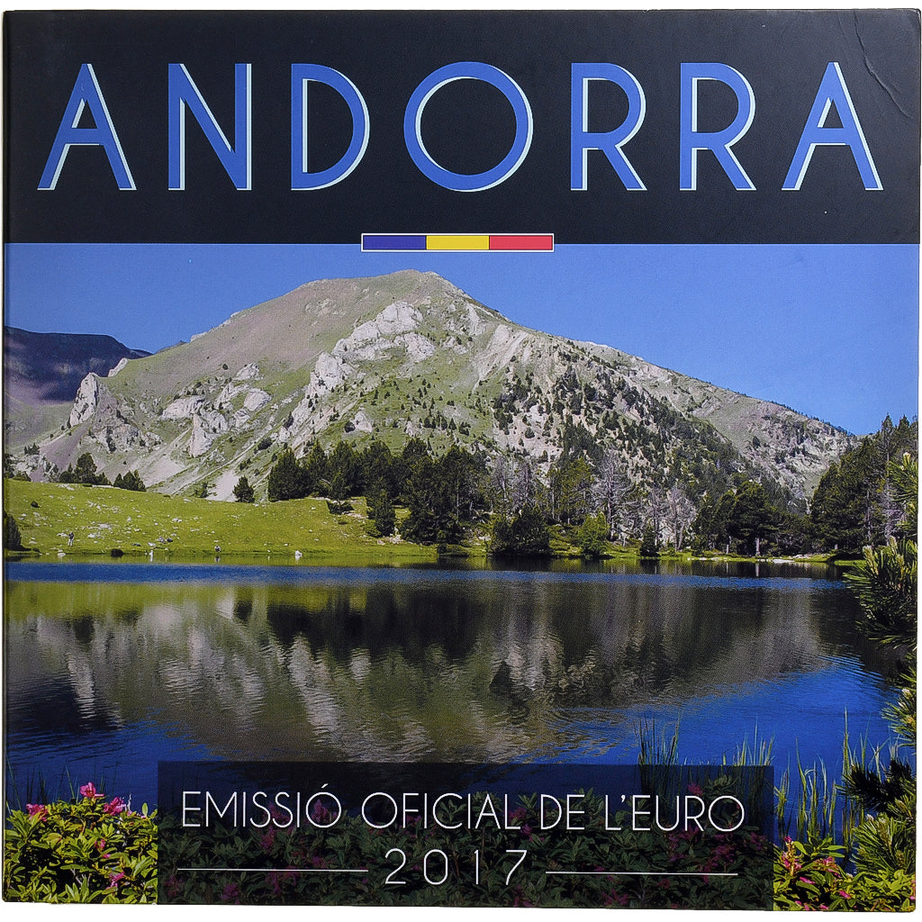 Andorra, Set 1 ct. - 2 Euro, 2017, MDP, MS(65-70)