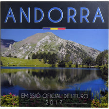 Andorra, Set 1 ct. - 2 Euro, 2017, MDP, MS(65-70)