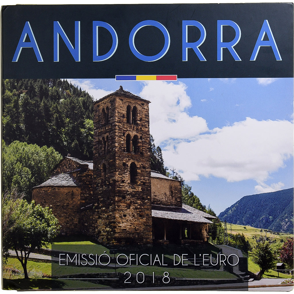 Andorra, Set 1 ct. - 2 Euro, 2018, MDP, N/D, MS(65-70)