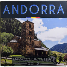 Andorra, Set 1 ct. - 2 Euro, 2018, MDP, N/D, MS(65-70)