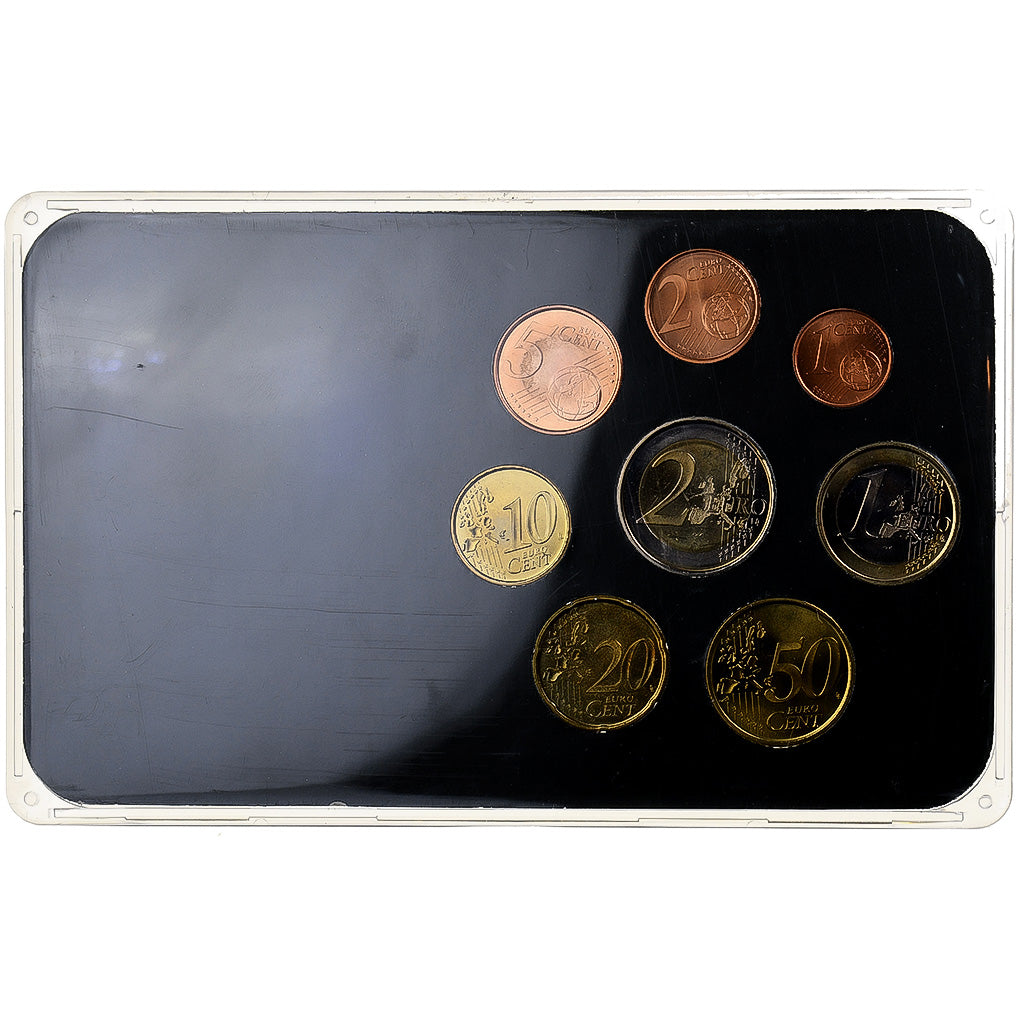 Spagna, Juan Carlos I, Set 1 ct. - 2 Euro, Mixed Dates, Madrid, N.C., SPL