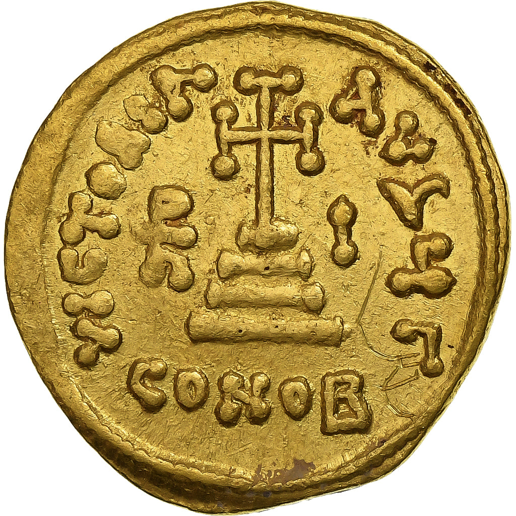 Heraclius, Heraclius Constantine and Heraclonas, Solidus, c. 636-637, Gold