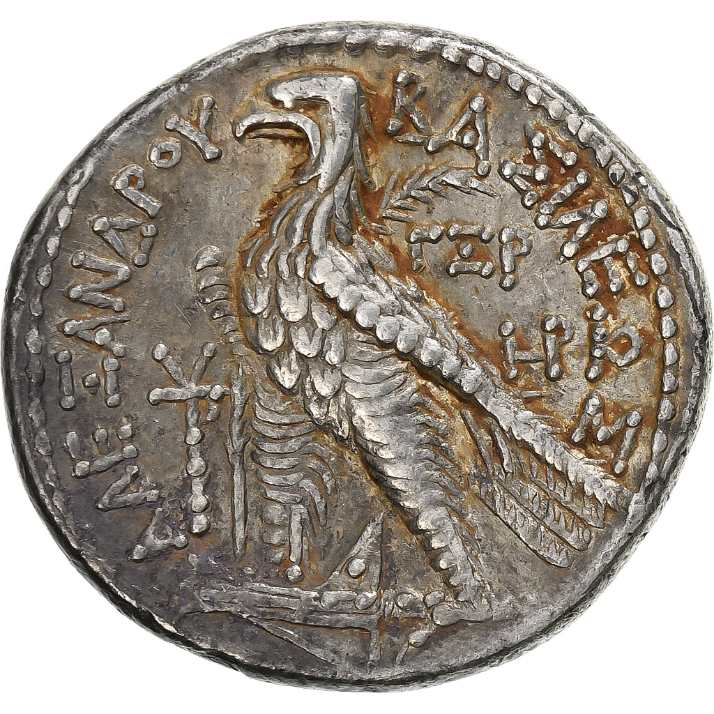 Alexandre Ier Balas, Tétradrachme, 150-149 av. J.-C, Tyr, Argent, TB+, HGC:9-883