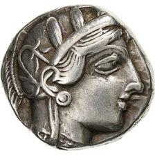 Tétradrachme, v. 470-404 av. J.-C., Athènes, Argent, TB