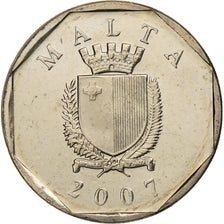 Malta, 5 Cents, Qabru, 2007, Llantrisant, Cupronickel, MS(63)