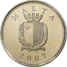 Malta, 10 Cents, Common dolphinfish, 2007, Llantrisant, Cupronickel, MS(63)
