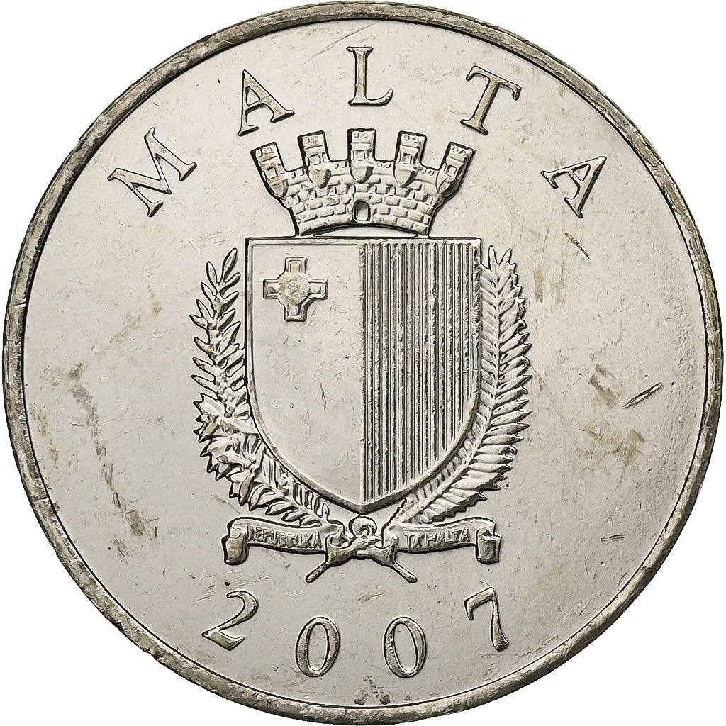 Malta, Lira, Blue Rock Thrush, 2007, Llantrisant, Nichel, SPL