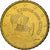 Cipro, 10 Centimes, 2008, Vantaa, Nordic gold, SPL