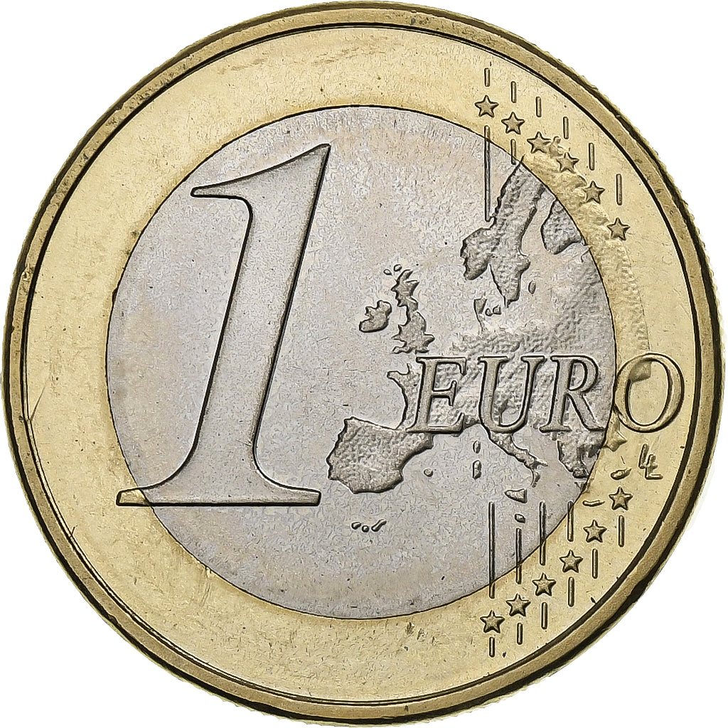 Eslovenia, 1 Euro, Primož Trubar, 2007, Vantaa, Bimetálico, SC