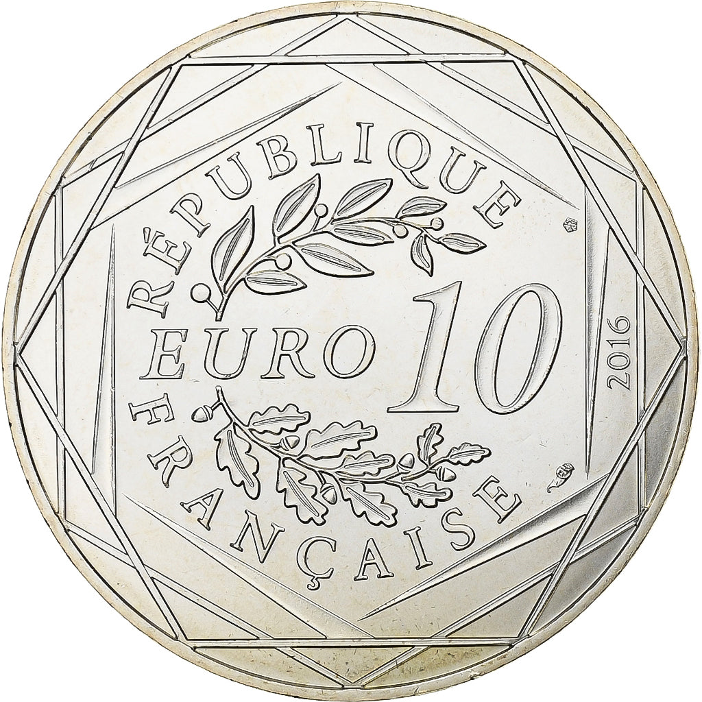 França, 10 Euro, Le Petit Prince (pêche au Mont Saint-Michel), 2016, MDP