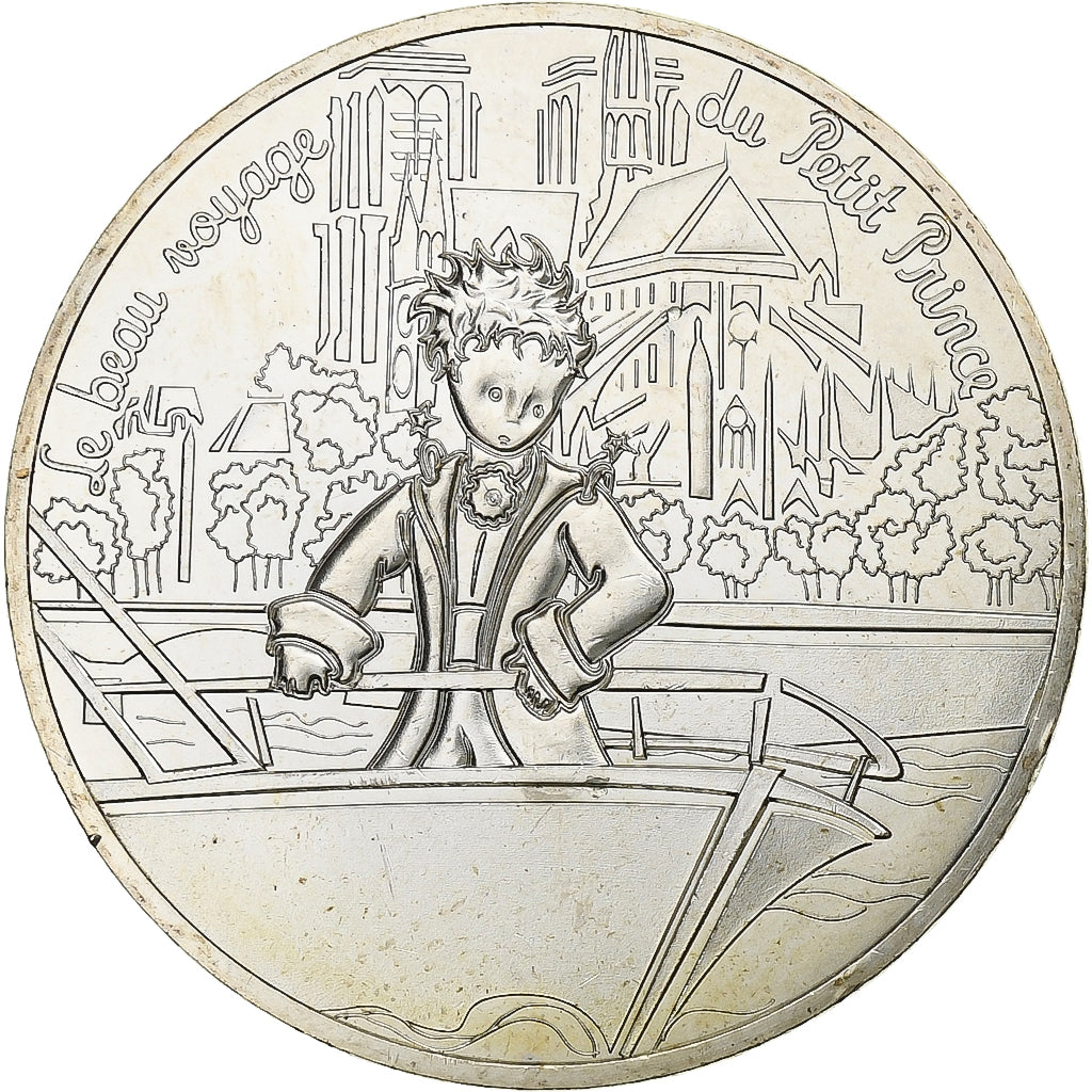 Francja, 10 Euro, Le Petit Prince (Notre-Dame de Paris), 2016, MDP, Srebro