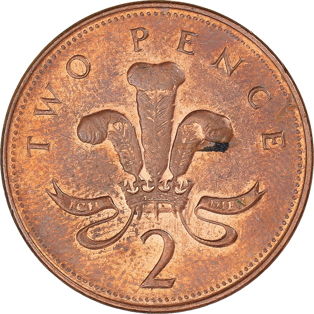 Moeda, Grã-Bretanha, 2 Pence, 2001