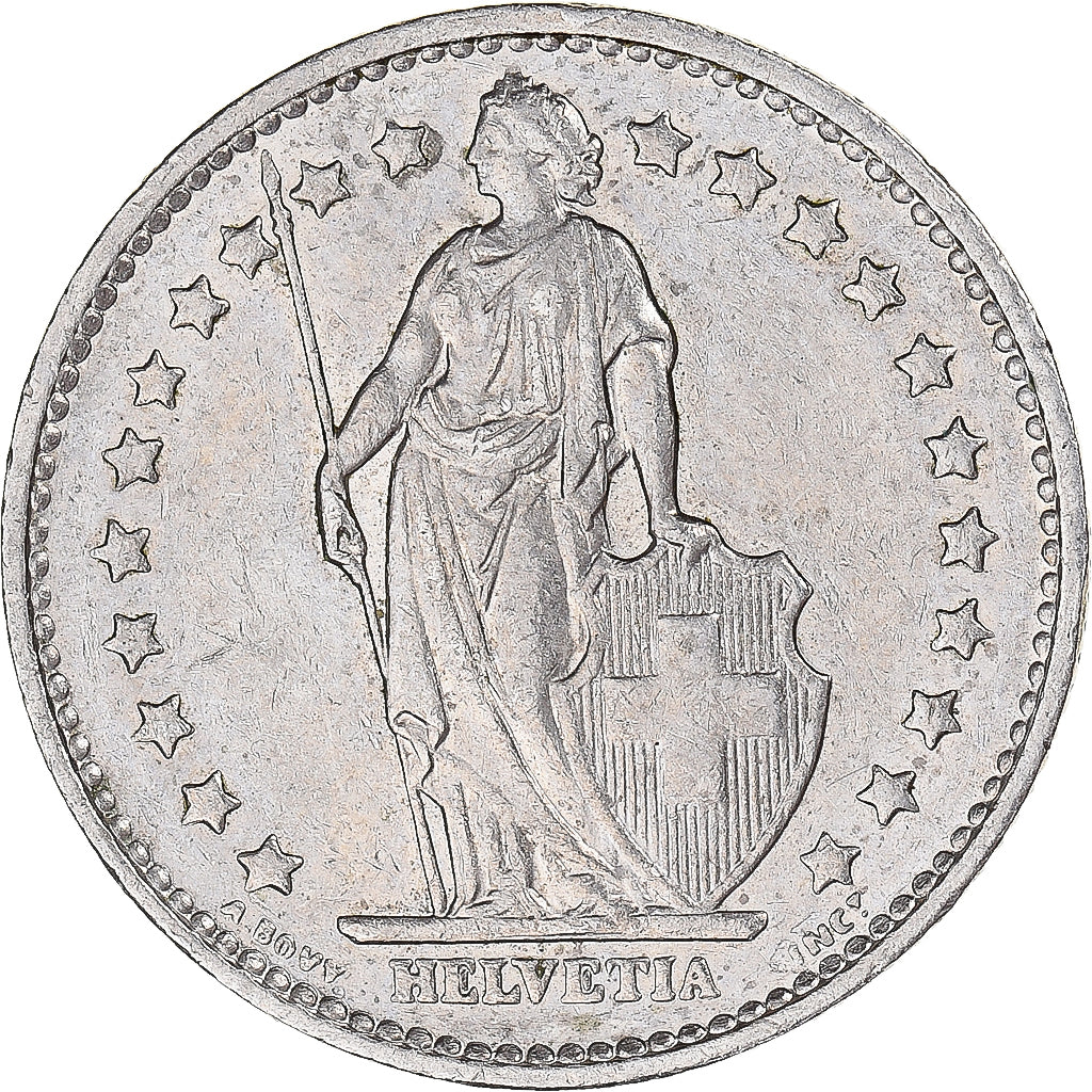 Münze, Schweiz, Franc, 1975