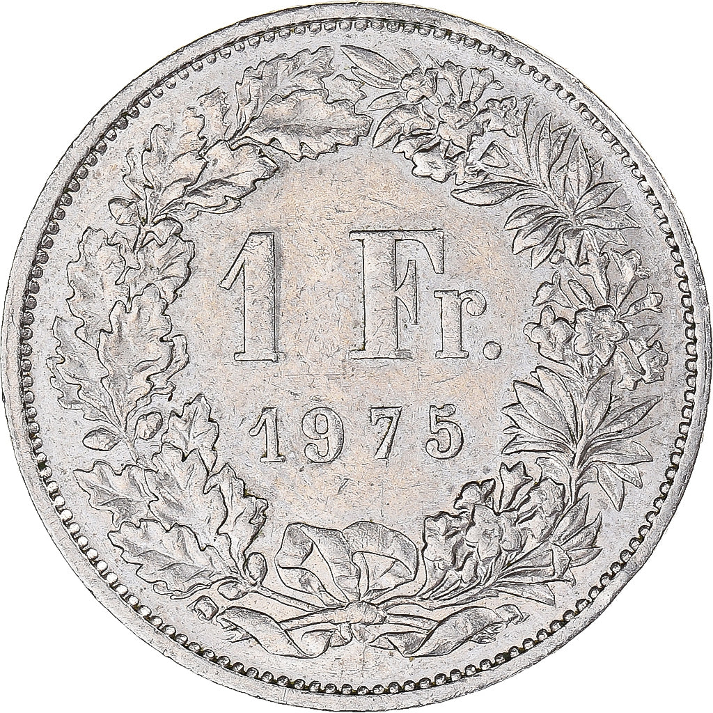 Münze, Schweiz, Franc, 1975