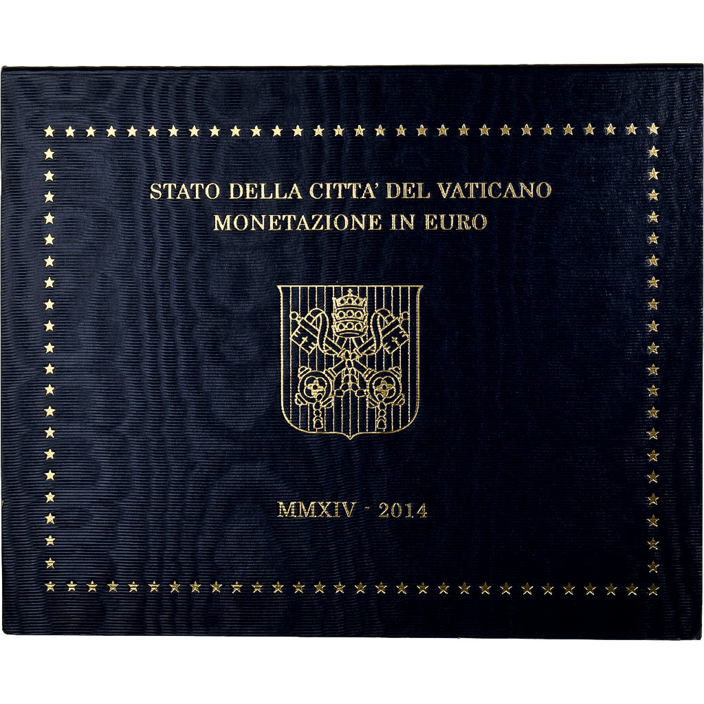 Vatican, Francis I, Set 1 ct. - 2 Euro, 2014, Rome, MS(65-70)
