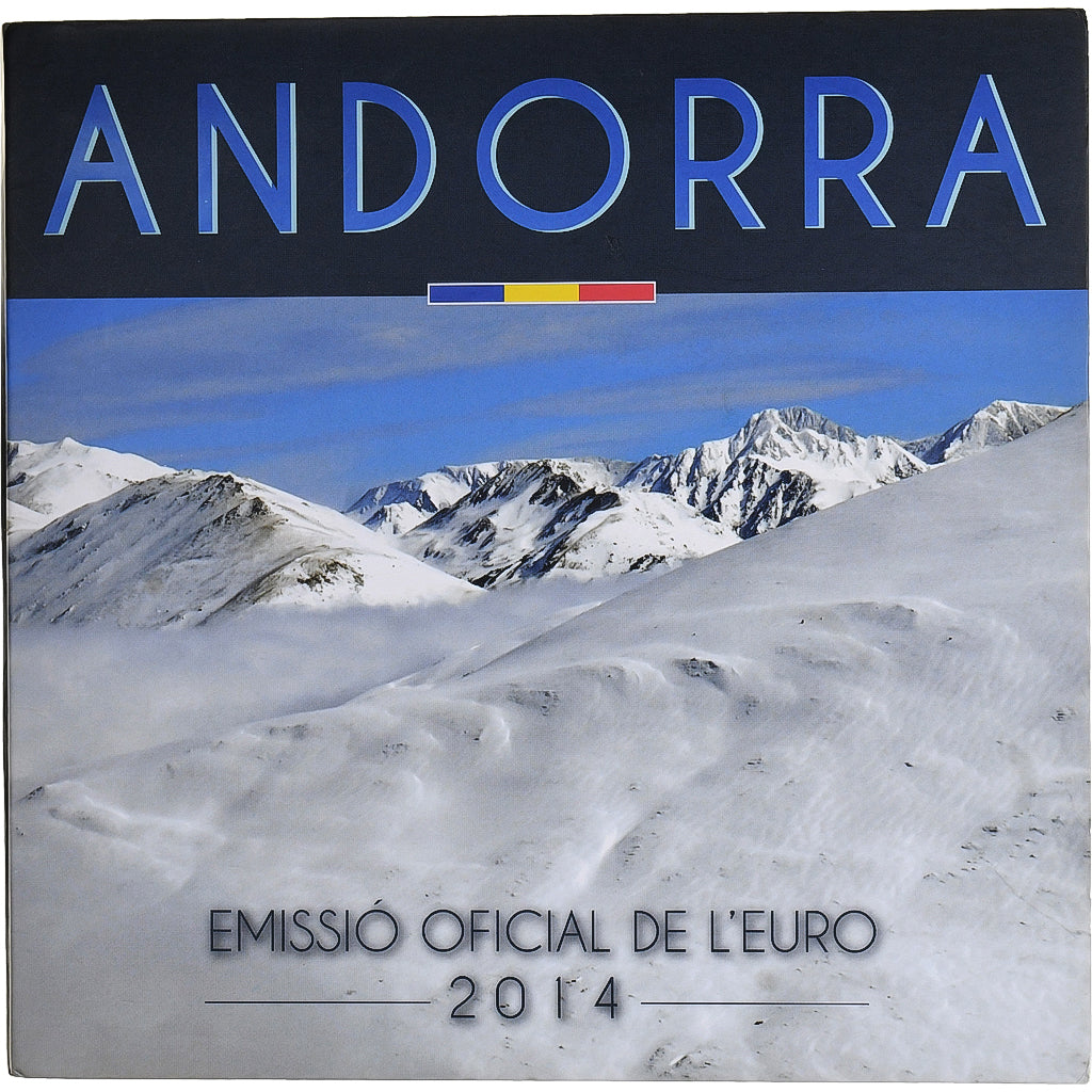Andorra, Set 1 ct. - 2 Euro, 2014, Madrid, MS(65-70)