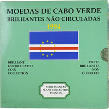 Cape Verde, Set 1 - 100 Escudos, Plants, 1994, Llantrisant, BU, MS(65-70)