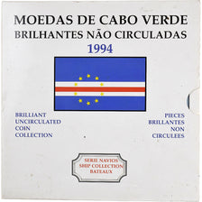 Capo Verde, Set 1 - 100 Escudos, Ship, 1994, Llantrisant, BU, N.C., FDC