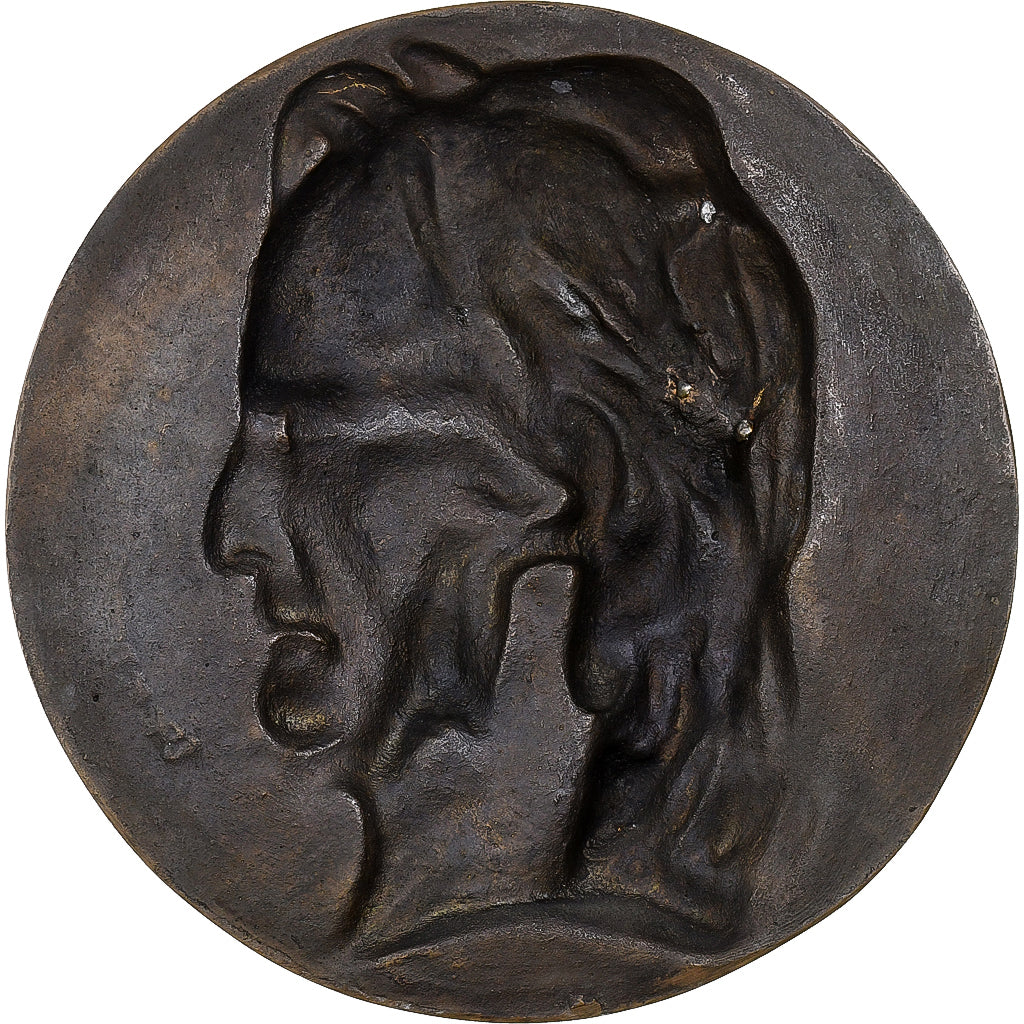Italy, Medal, Niccolò Paganini, 1834, Bronze, David d’Angers, AU(55-58)