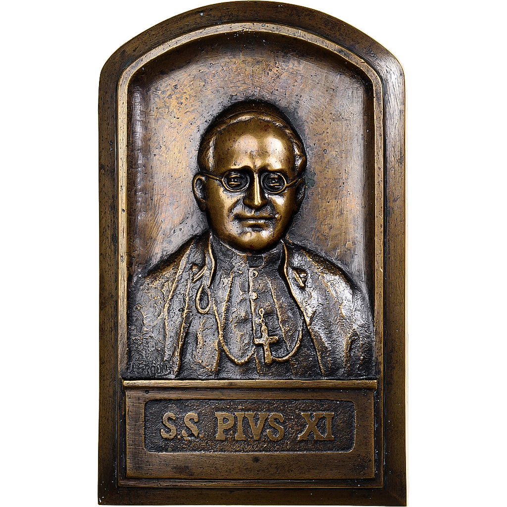 Belgio, medaglia, Pius XI, Bronzo, SPL-