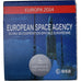 France, 10 Euro, Agence Spatiale Européenne, BE, 2014, MDP, Argent, FDC