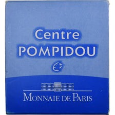 France, 10 Euro, Centre Georges Pompidou, Proof, 2010, MDP, Silver, MS(65-70)