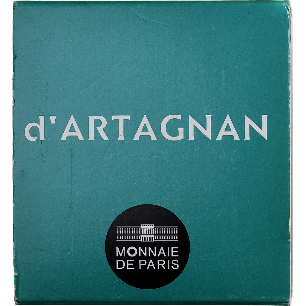 France, 10 Euro, D'Artagnan, Proof, 2012, MDP, Silver, MS(65-70)
