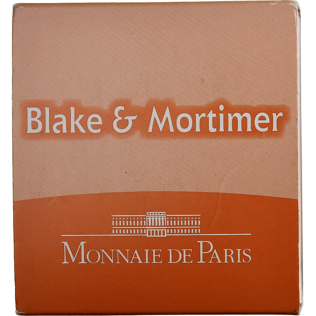 France, 10 Euro, Blake & Mortimer, Proof, 2010, MDP, Silver, MS(65-70)